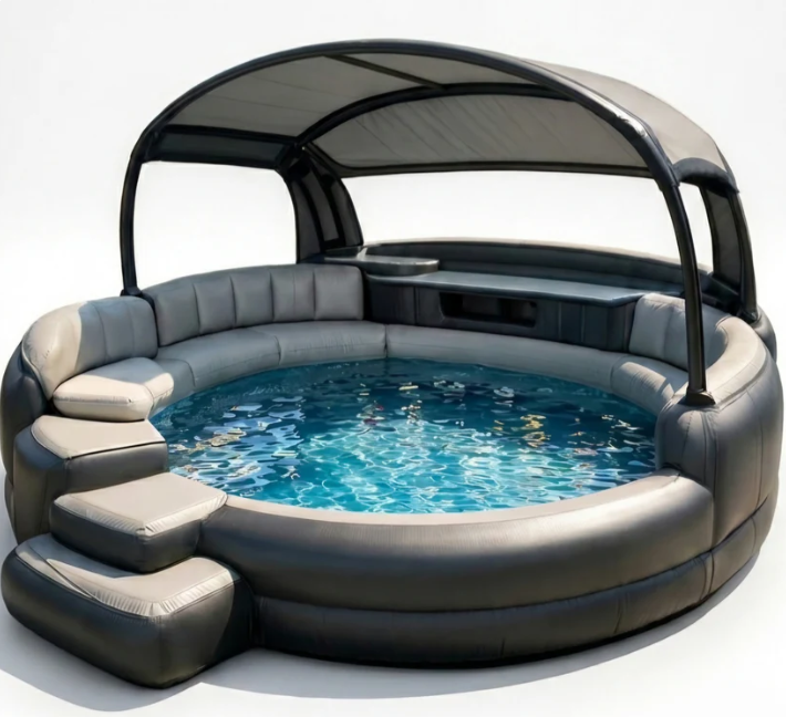 Inflatable Pool with Canopy "Rest"