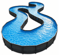 "River" Inflatable Pool