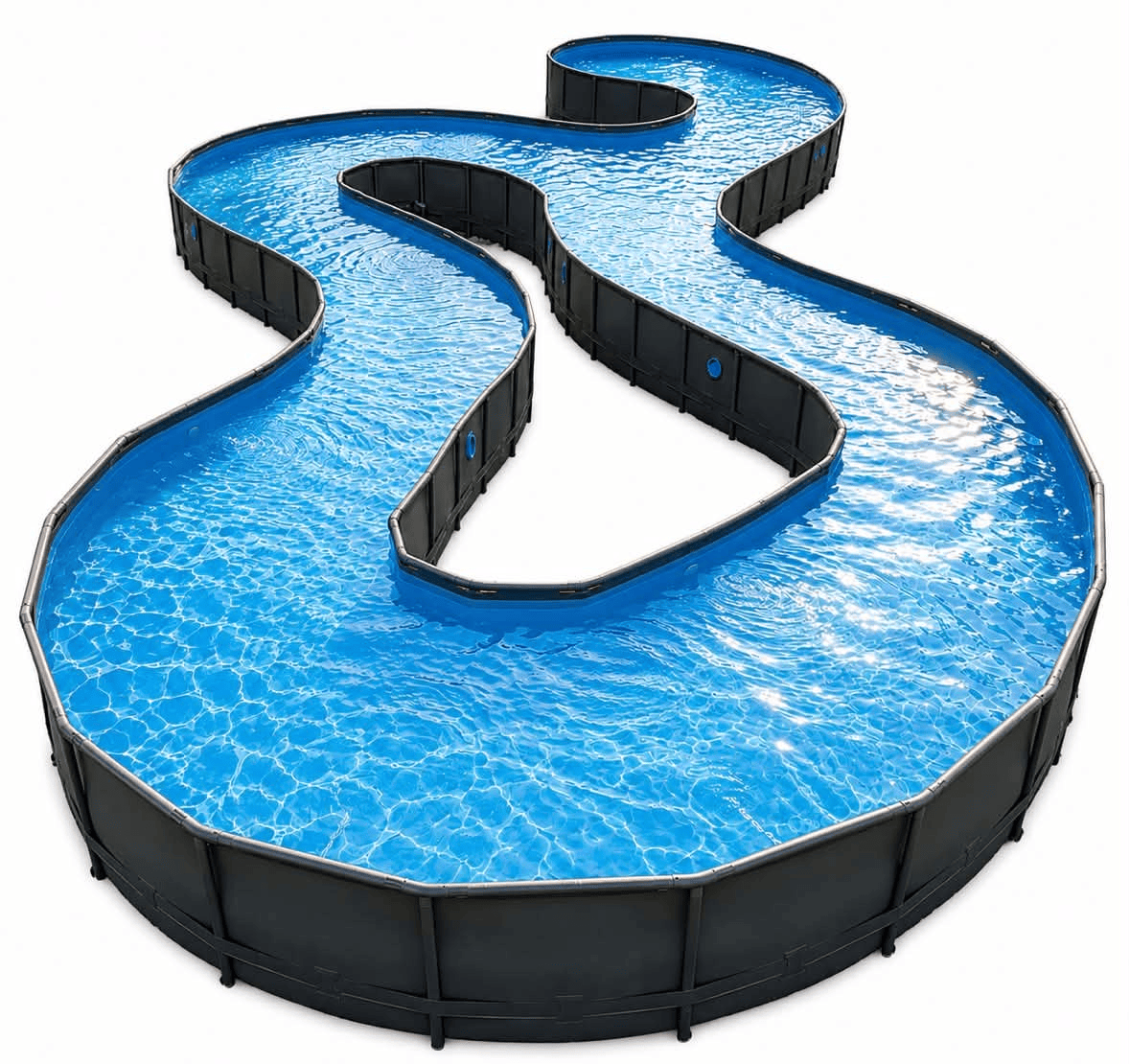 "River" Inflatable Pool